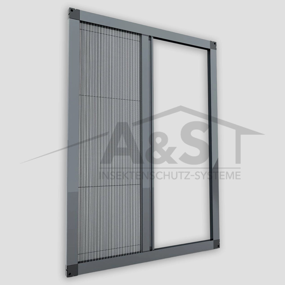 Einflügel Plissee - Fliegengitter