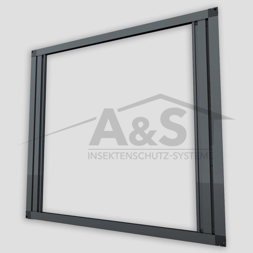 Doppelflügel Plissee - Fliegengitter